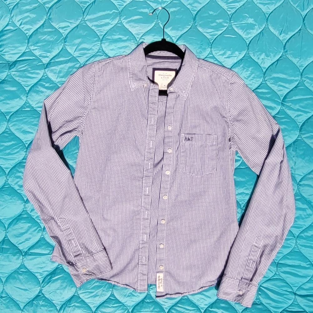 Abercrombie & Fitch plaid button-down